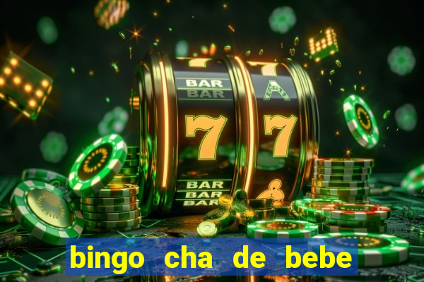 bingo cha de bebe cartelas para imprimir